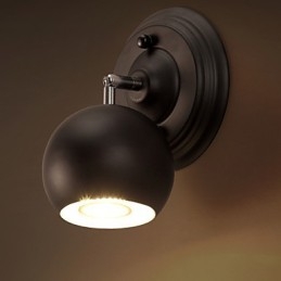 Luminária de parede de ferro forjado criativa Loft Restaurando luzes de maneiras antigas