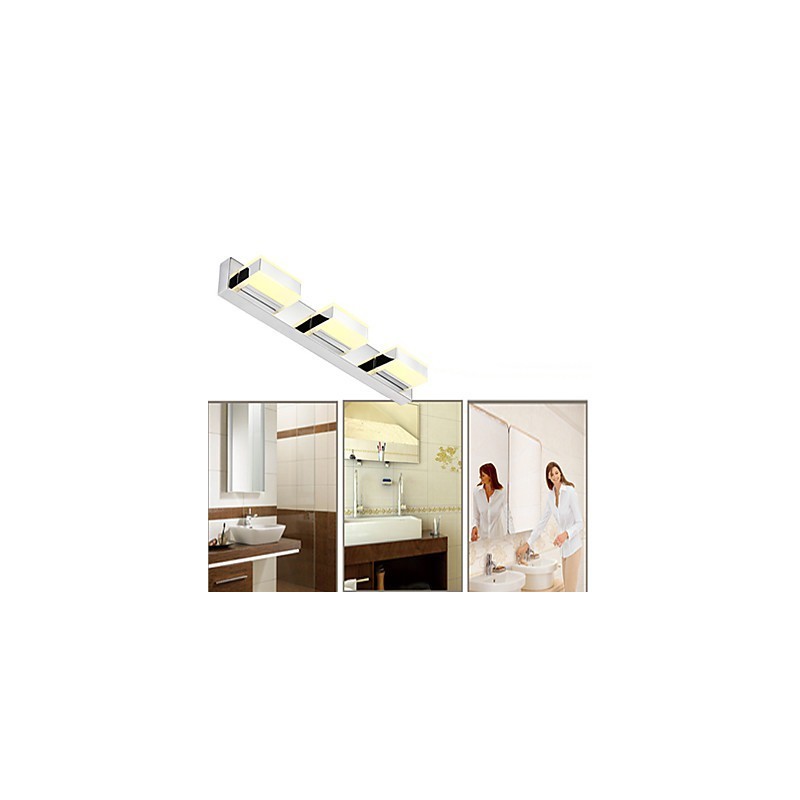 Iluminação de banheiro Wall Washers Luzes de parede de leitura Mini estilo moderno contemporâneo Metal