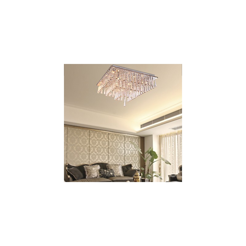 Moderno Contemporâneo Cristal Outros Montagem Embutida
