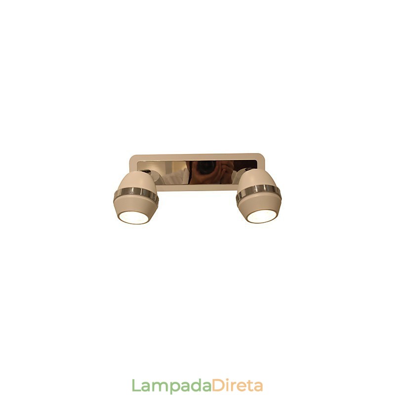 Moderno Esférico Cromado Luzes de Parede Luzes de Banheiro Com 2 Luzes
