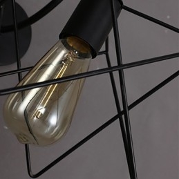 Luminária de parede estilo nórdico retrô para corredor e escada