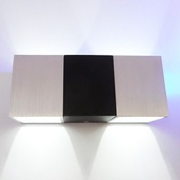 Mini Estilo Flush Mount Wall Lights Moderno Contemporâneo Metal