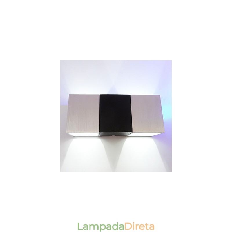 Mini Estilo Flush Mount Wall Lights Moderno Contemporâneo Metal