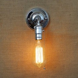 Lâmpada de parede americana rural retrô moderna Edison para corredor e sala de estar