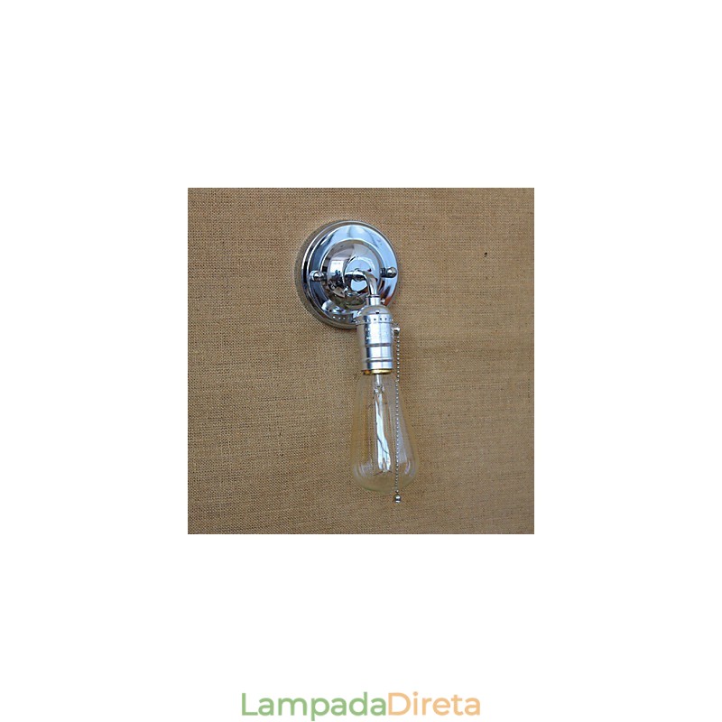 Lâmpada de parede americana rural retrô moderna Edison para corredor e sala de estar