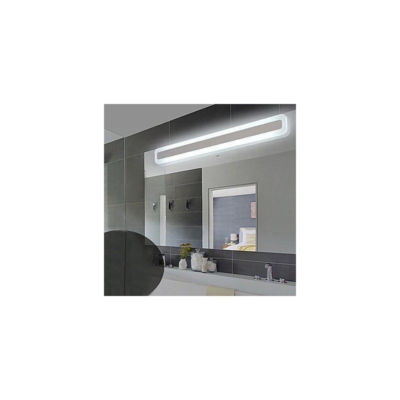 Apliques de parede Iluminação de banheiro Moderno Contemporâneo PVC