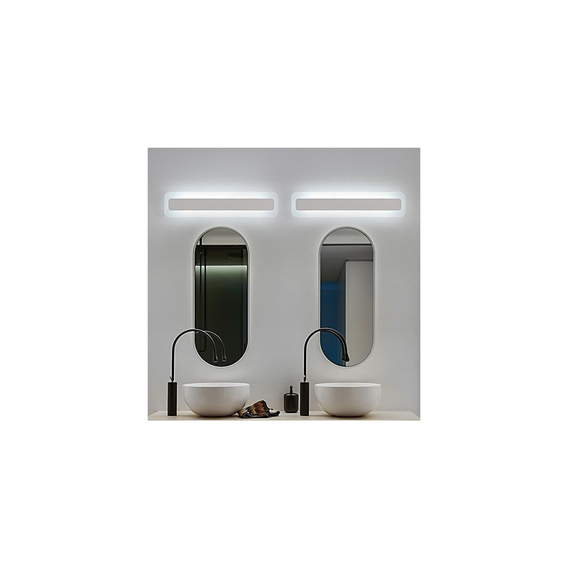 Apliques de parede Iluminação de banheiro Moderno Contemporâneo PVC