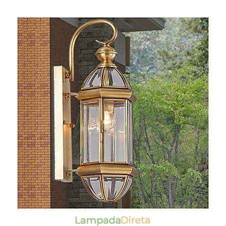 Lâmpada externa Lâmpada de jardim Lâmpada externa Lâmpada de cobre completo Lâmpada externa Lâmpada de jardim Lâmpada externa Lâmpada de cobre completo
