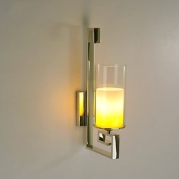 Luminárias de parede de vidro modernas para sala de jantar, luminárias de parede simples para cozinha, bar, café, corredor, varanda, luminária de parede