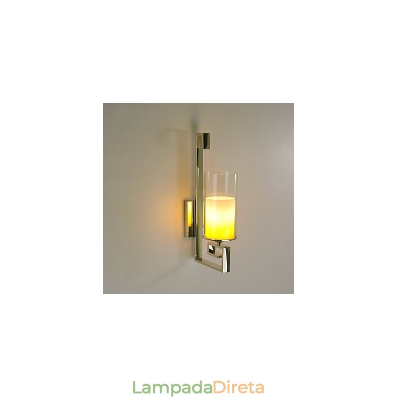 Luminárias de parede de vidro modernas para sala de jantar, luminárias de parede simples para cozinha, bar, café, corredor, varanda, luminária de parede