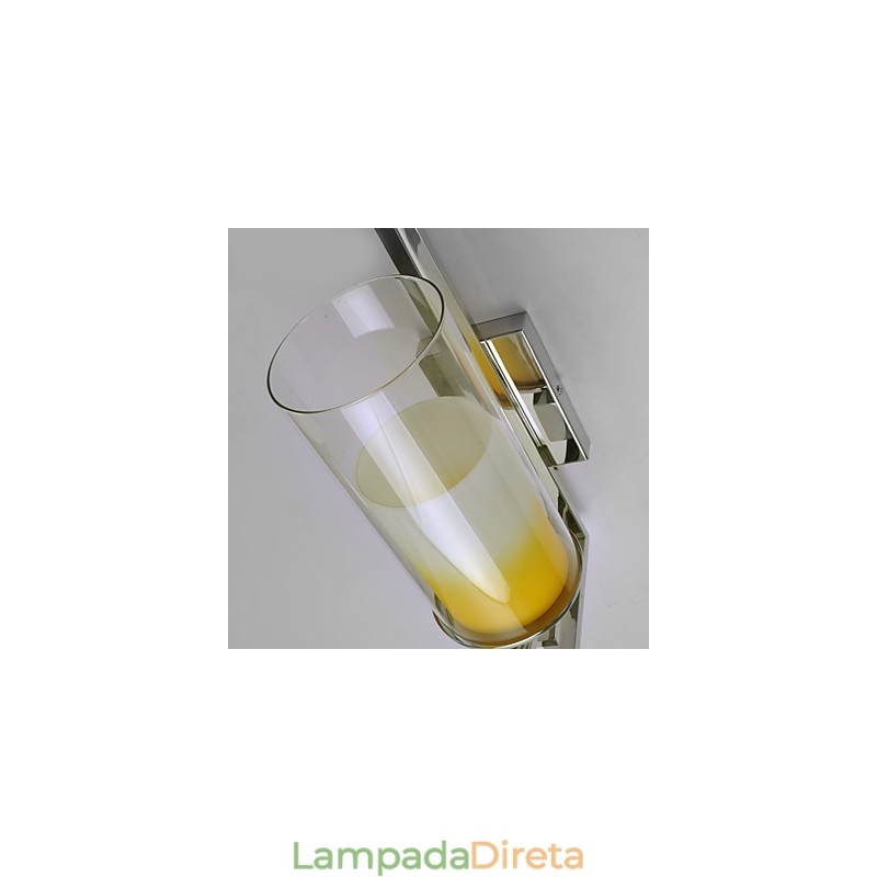 Luminárias de parede de vidro modernas para sala de jantar, luminárias de parede simples para cozinha, bar, café, corredor, varanda, luminária de parede