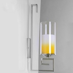 Luminárias de parede de vidro modernas para sala de jantar, luminárias de parede simples para cozinha, bar, café, corredor, varanda, luminária de parede