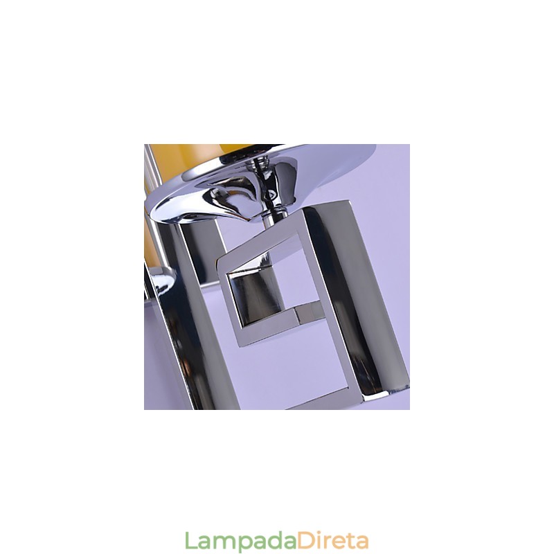 Luminárias de parede de vidro modernas para sala de jantar, luminárias de parede simples para cozinha, bar, café, corredor, varanda, luminária de parede