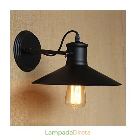 Retro Moderno Criativo Industrial Vento Preto Loja de Tintas Armazém Bar Café Hotel Luminária de Parede de Ferro Retro Moderno Criativo Industrial Vento Preto Loja de Tintas Armazém Bar Café Hotel Luminária de Parede de Ferro