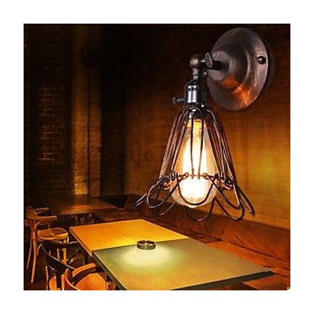Luminária de parede pequena estilo industrial, restaurando antigas formas de corredor, lâmpadas e lanternas de corredor Luminária de parede pequena estilo industrial, restaurando antigas formas de corredor, lâmpadas e lanternas de corredor