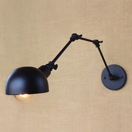 Personalidade braço longo ajustável ângulo barra três retro sala de estar lâmpadas iluminação decorativa parede arandela