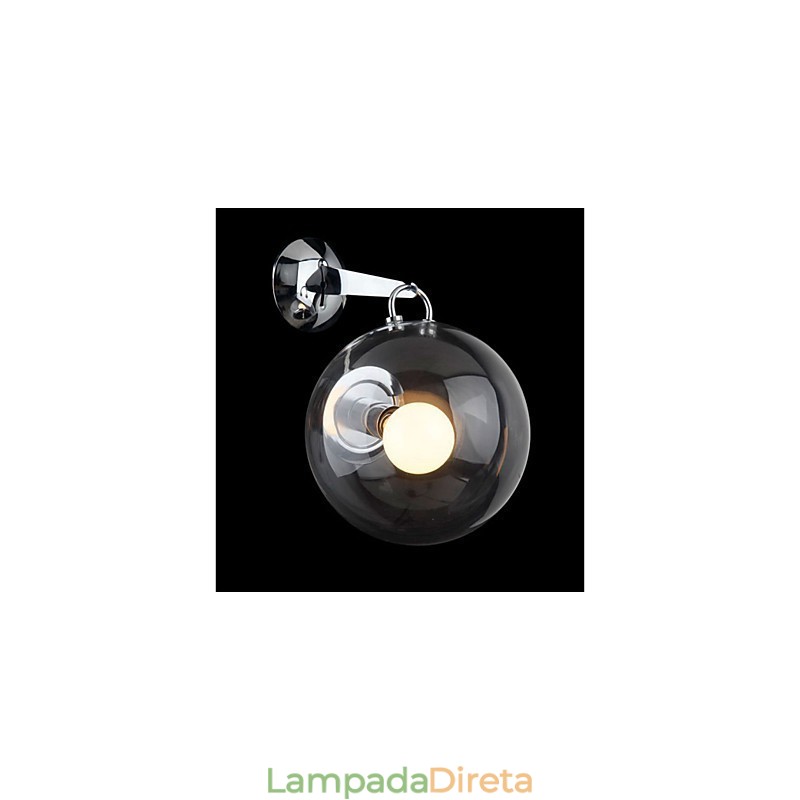 Individualidade Design criativo Moderno Vidro Bolha Bola Pendente Lâmpada de parede Luzes