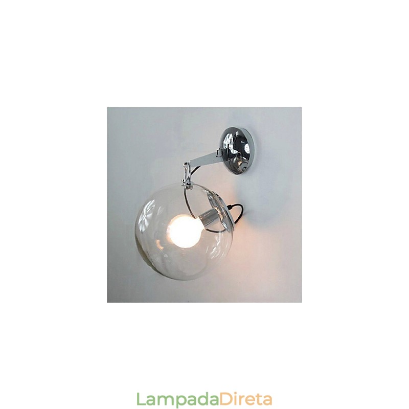 Individualidade Design criativo Moderno Vidro Bolha Bola Pendente Lâmpada de parede Luzes