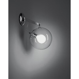 Individualidade Design criativo Moderno Vidro Bolha Bola Pendente Lâmpada de parede Luzes