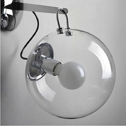 Individualidade Design criativo Moderno Vidro Bolha Bola Pendente Lâmpada de parede Luzes