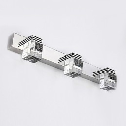 Arandelas de parede Iluminação de banheiro Wall Washers Cristal Mini Estilo Moderno Contemporâneo Metal
