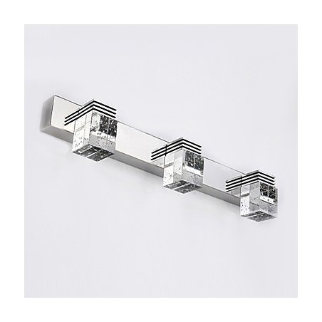 Arandelas de parede Iluminação de banheiro Wall Washers Cristal Mini Estilo Moderno Contemporâneo Metal Arandelas de parede Iluminação de banheiro Wall Washers Cristal Mini Estilo Moderno Contemporâneo Metal