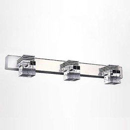 Arandelas de parede Iluminação de banheiro Wall Washers Cristal Mini Estilo Moderno Contemporâneo Metal