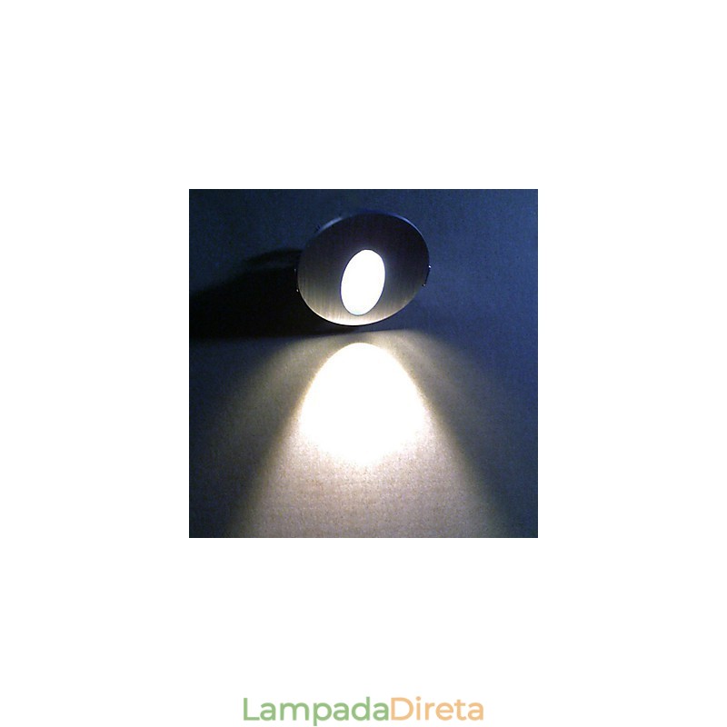 Luminárias de parede embutidas modernas contemporâneas de metal