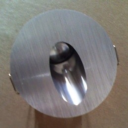 Luminárias de parede embutidas modernas contemporâneas de metal