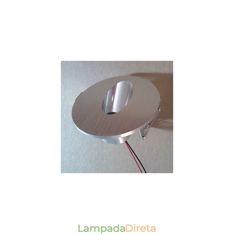 Luminárias de parede embutidas modernas contemporâneas de metal
