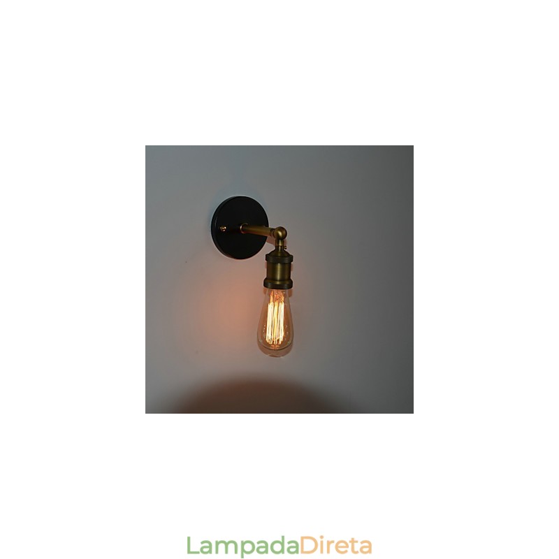 Mini Estilo Arandelas de Parede Tradicional Clássico Metal