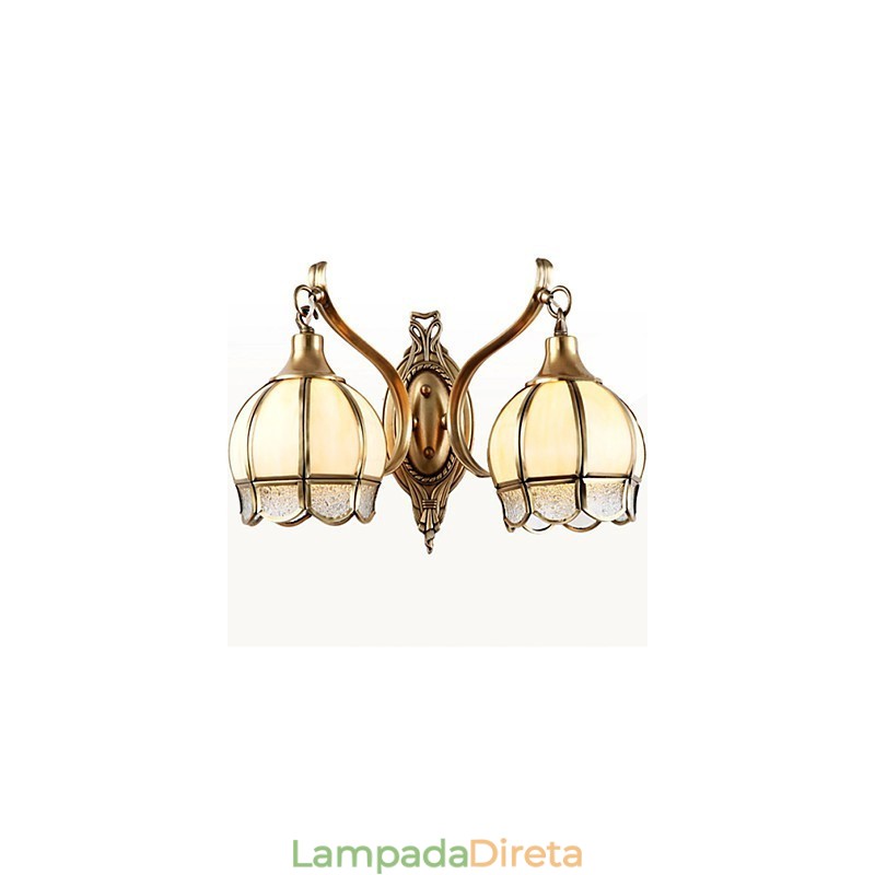 Apliques de parede Mini Style Traditional Classic Metal