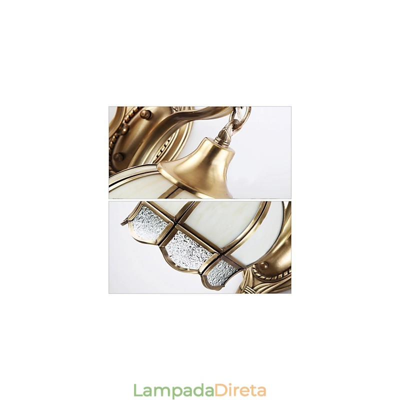 Apliques de parede Mini Style Traditional Classic Metal