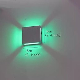 Mini Estilo Flush Mount Wall Lights Moderno Contemporâneo Metal