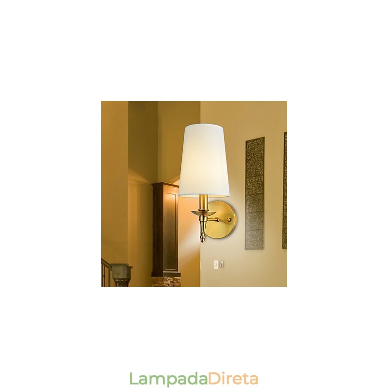 Luminárias de parede de metal modernas, luminárias de parede simples para cozinha, bar, café, corredor, varanda, luminária de parede