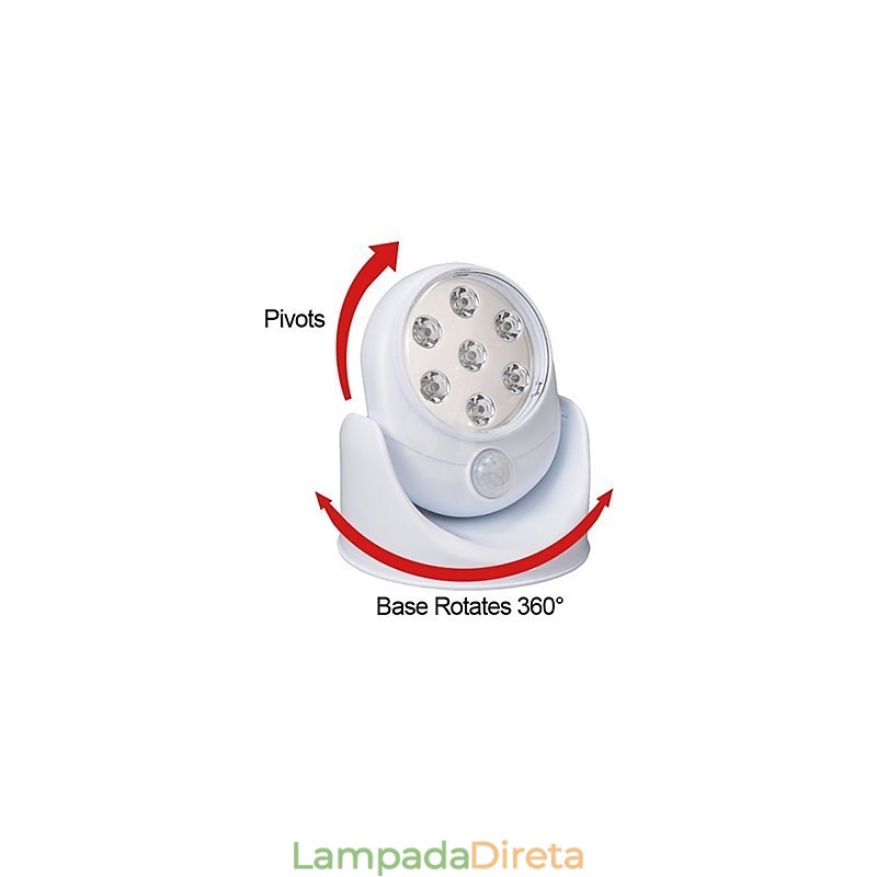 Luz sem fio ativada por movimento Angel Sensor ativado por movimento Stick Up