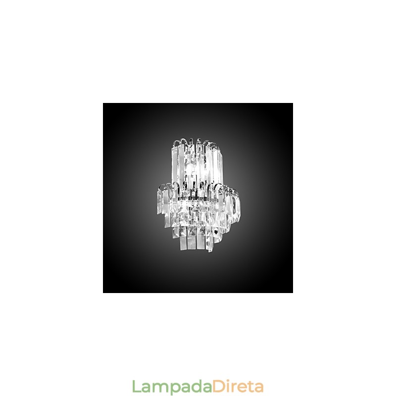 Apliques de parede Cristal Moderno Contemporâneo Vidro