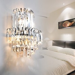 Apliques de parede Cristal Moderno Contemporâneo Vidro