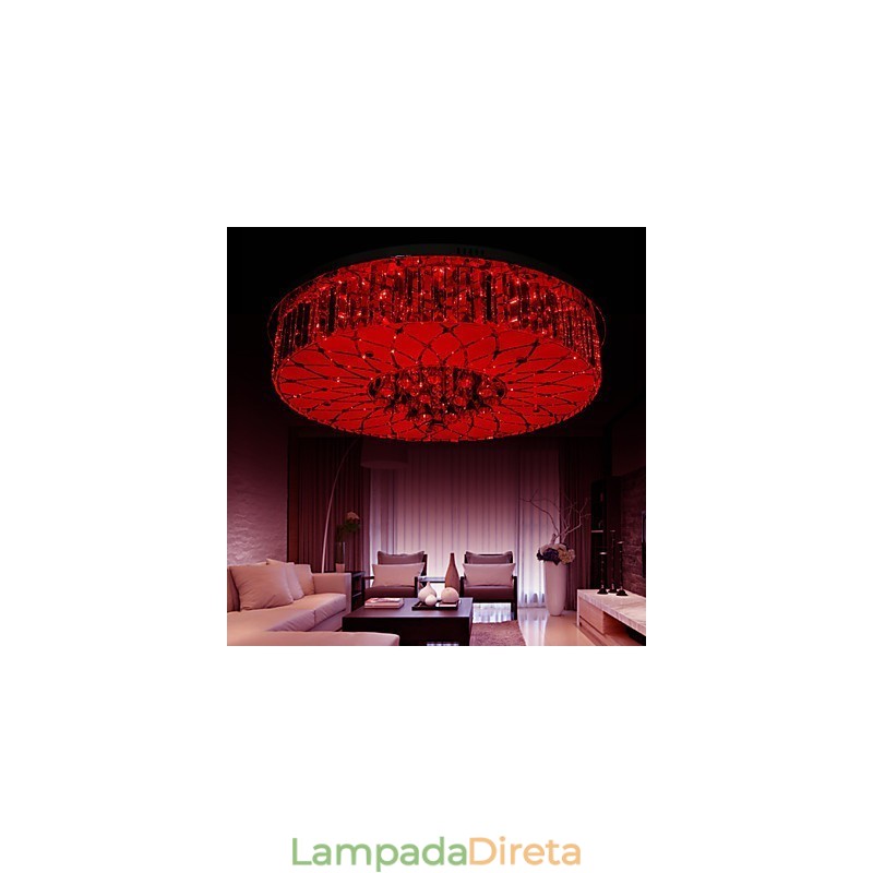Montagem embutida Cristal Moderno Contemporâneo Metal