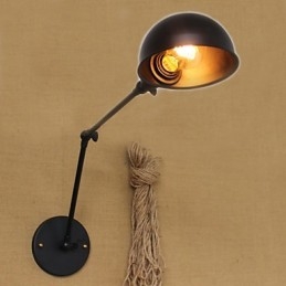 Estilo industrial Retro Duplo Braço Longo Uma Personalidade Simples Ills Cabeceira Jantar Decorativo Parede Sconce