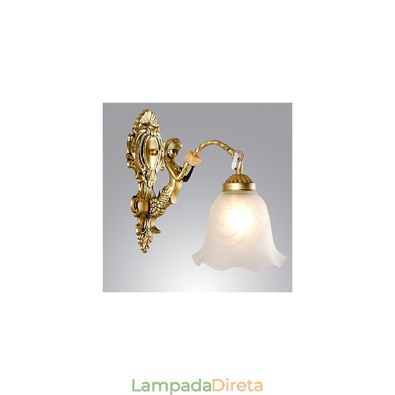 Apliques de parede Mini Style Traditional Classic Metal E27
