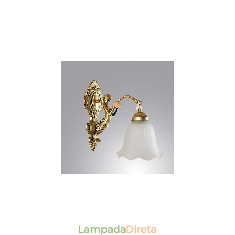 Apliques de parede Mini Style Traditional Classic Metal E27