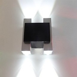 Mini Estilo Flush Mount Wall Lights Moderno Contemporâneo Metal