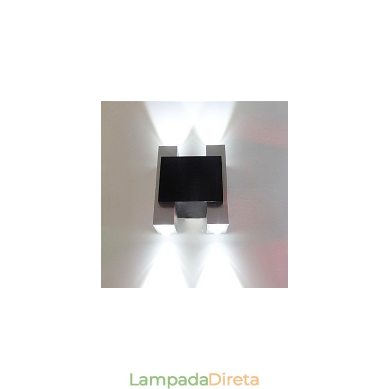 Mini Estilo Flush Mount Wall Lights Moderno Contemporâneo Metal