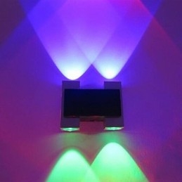 Mini Estilo Flush Mount Wall Lights Moderno Contemporâneo Metal