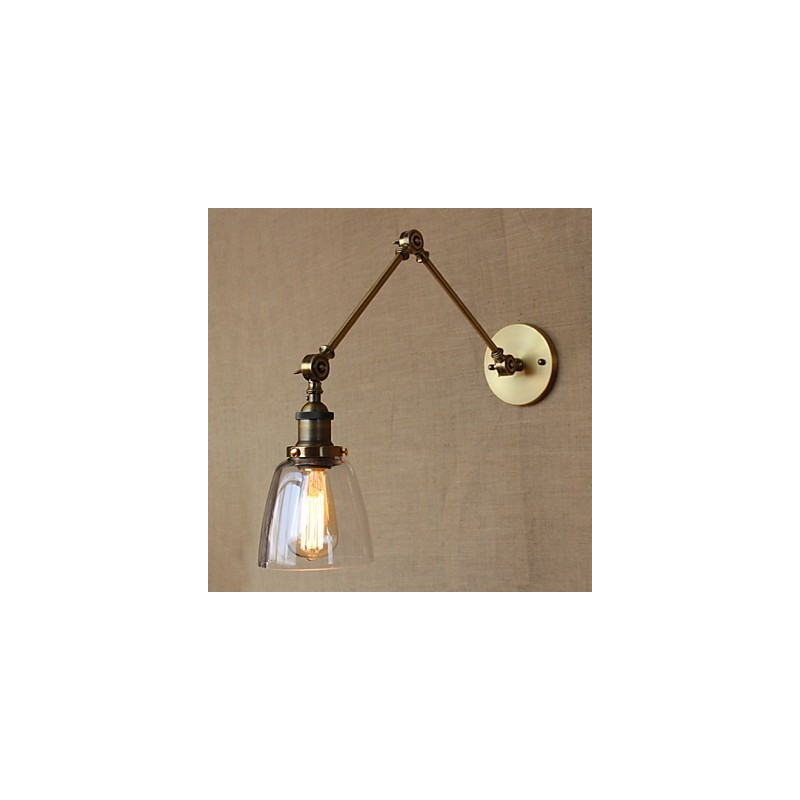 Retro Vintage RACK Quarto Cabeceira Exclusivo Hotel Lobby Decorado Antigo Bronze Wall Sconce