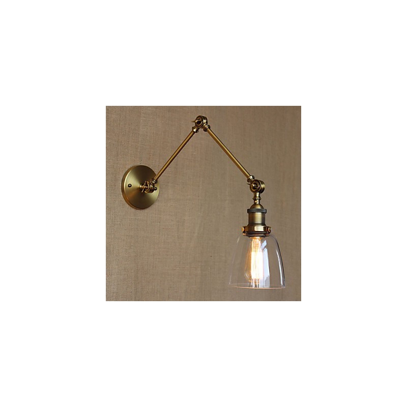 Retro Vintage RACK Quarto Cabeceira Exclusivo Hotel Lobby Decorado Antigo Bronze Wall Sconce