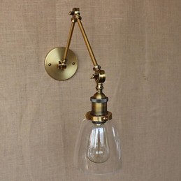 Retro Vintage RACK Quarto Cabeceira Exclusivo Hotel Lobby Decorado Antigo Bronze Wall Sconce