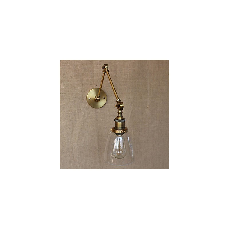 Retro Vintage RACK Quarto Cabeceira Exclusivo Hotel Lobby Decorado Antigo Bronze Wall Sconce