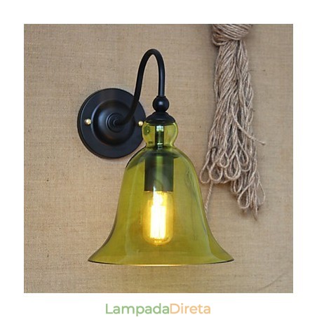 American Rural Countryside Minimalista Azul Vidro Decorativo Luminária de Parede Sala de Estar Corredor American Rural Countryside Minimalista Azul Vidro Decorativo Luminária de Parede Sala de Estar Corredor
